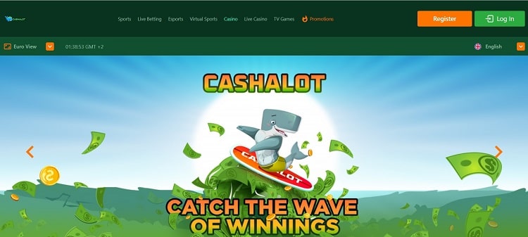 Cashalot - Casino med snabba uttag